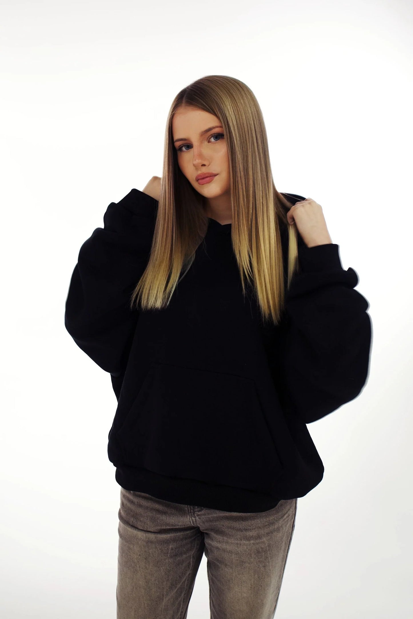 Backstage Crystal Mesh Hoodie